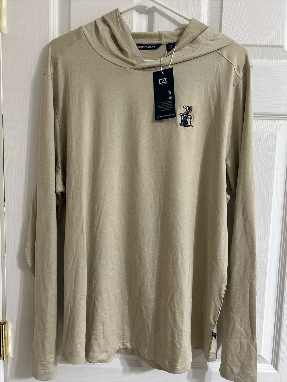 Cutter & Buck Eco Hooded Pullover Sz L Exclusive Apparel Line NWT Goofy